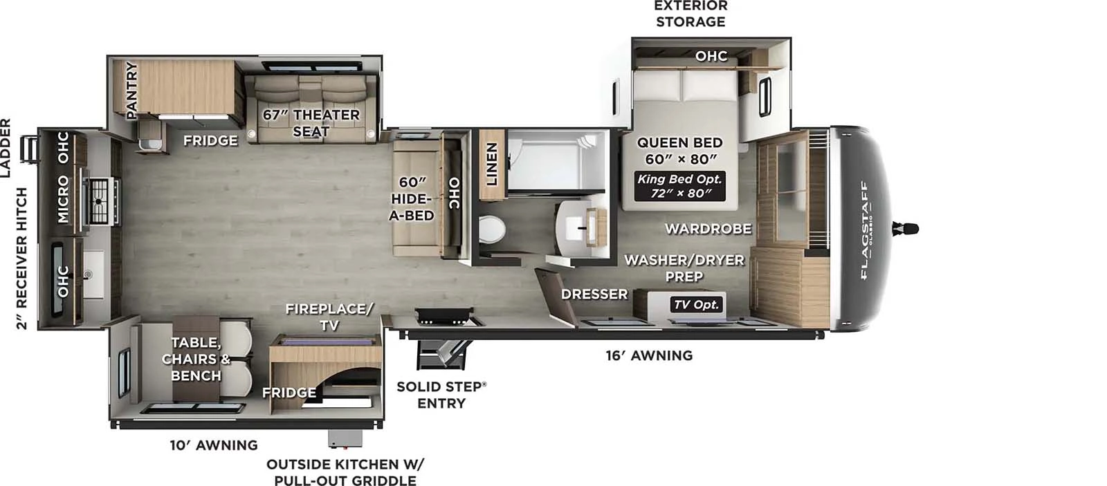 832RKSB Floorplan Image